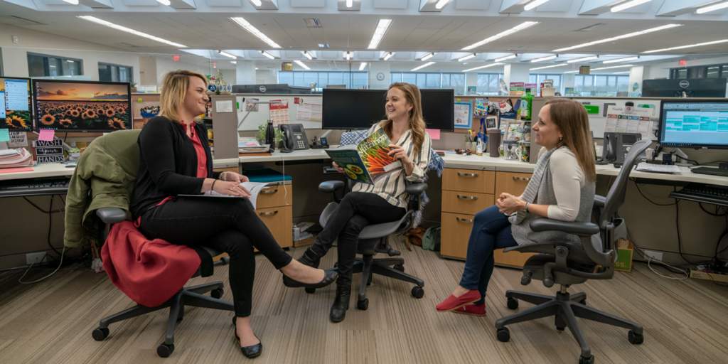 elise with nutrition colleagues