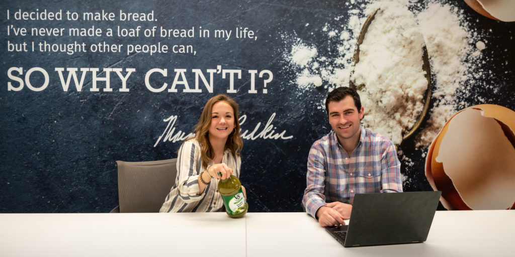 elise in marketing meeting