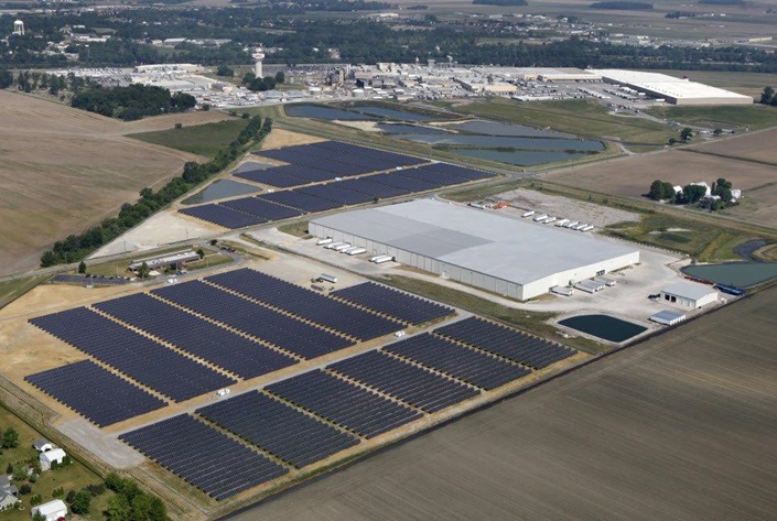 Napoleon solar field