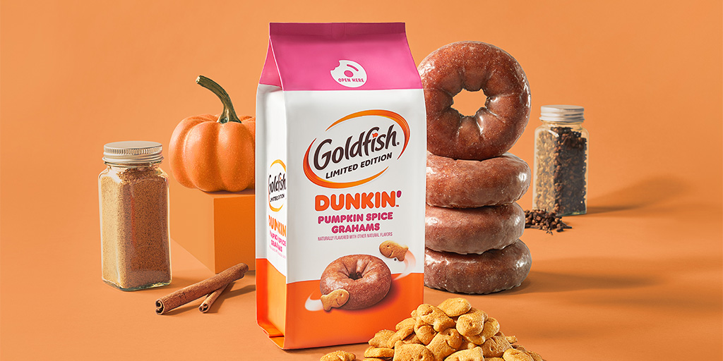 goldfish dunkin PSL