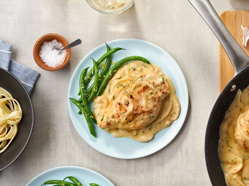 Creamy Lemon Chicken Recipe